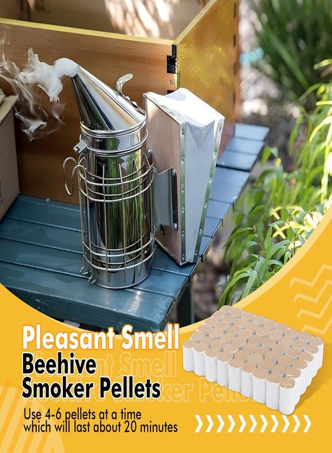 BeeCastle 54PCS Bee Smoker Pellets, Beekeeping Supplies Bee Smoker for Beehive Inspection, Natural Bee Hive Pellets in One Pack - Image 4
